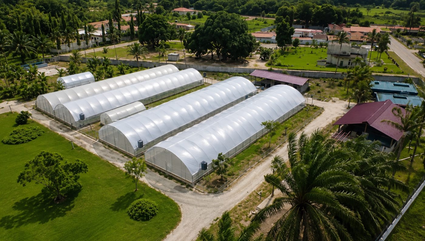 Serres agricoles au Burkina Faso