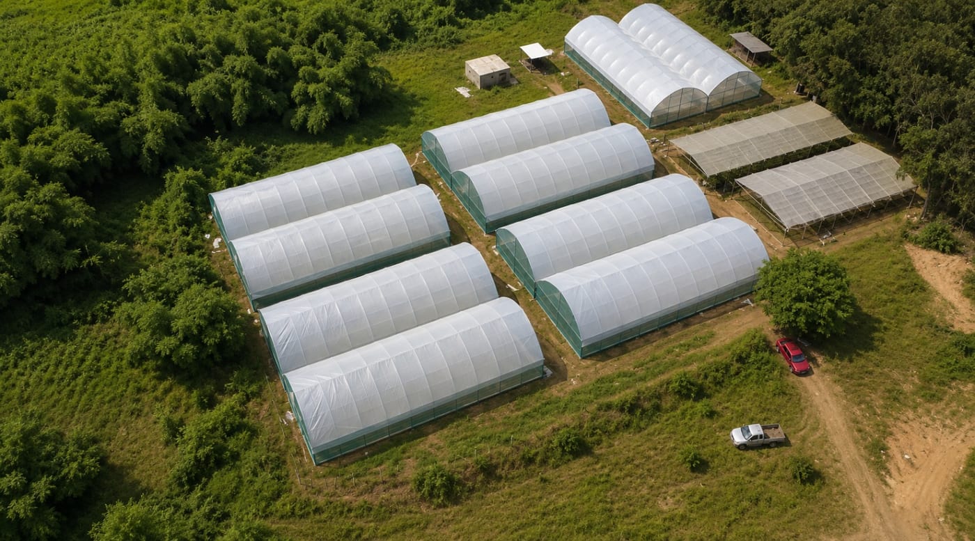 Serres agricoles au Togo